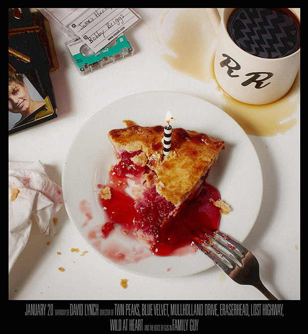 David Lynch, January 20 - Twin Peaks