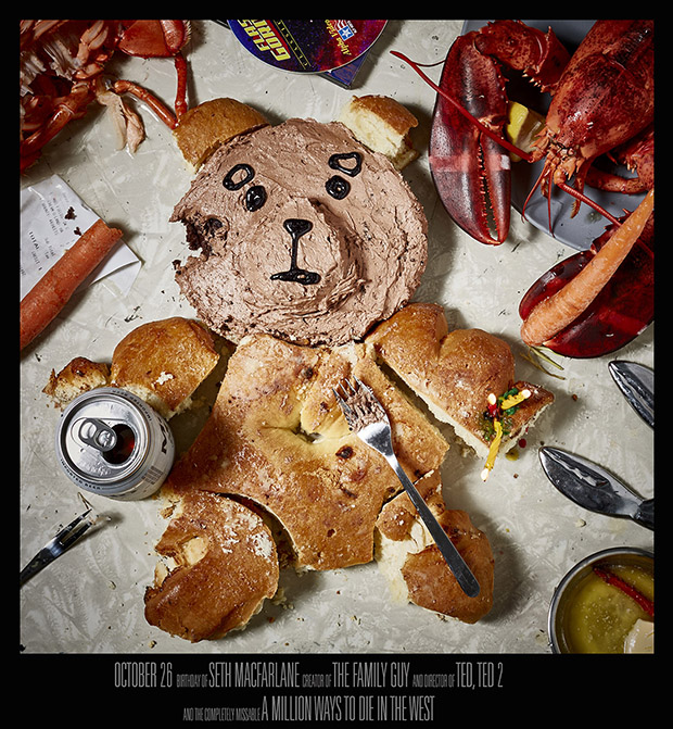 Seth MacFarlane, October 26 - Ted, Family Guy