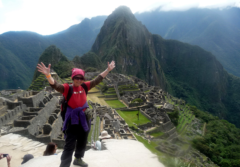 A Machu Picchu, Peruban