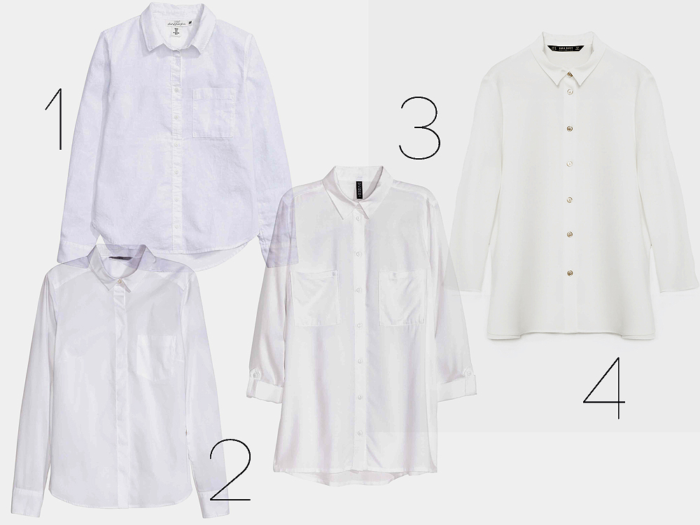 A legjobb fehér ingek, blúzok és ingruhák 10 000 forint alatt 