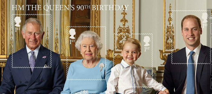 Látnod kell a cuki György herceg első bélyegképét Látnod kell a cuki György herceg első bélyegképét