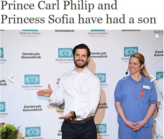 Újabb királyi baba: Károly Fülöp herceg apa lett