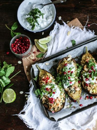 Bulgurral töltött padlizsán - mennyei recept