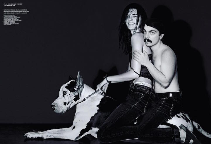 A bajszos úr, aki megtrollkodta Kendall Jenner képeit újra lecsapott