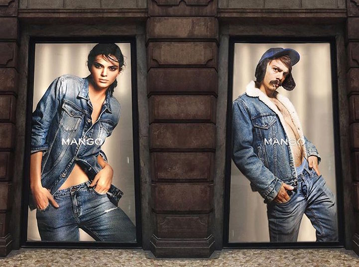 A bajszos úr, aki megtrollkodta Kendall Jenner képeit újra lecsapott