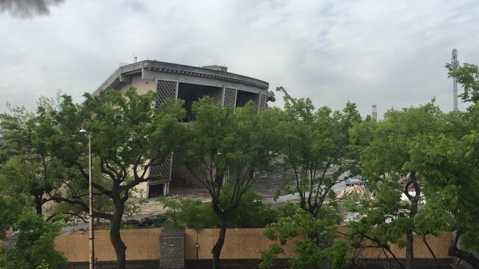 Így bontják a Puskás Ferenc Stadiont - képek