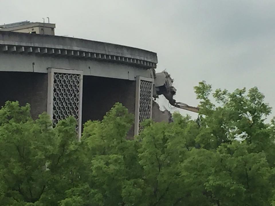Így bontják a Puskás Ferenc Stadiont - képek