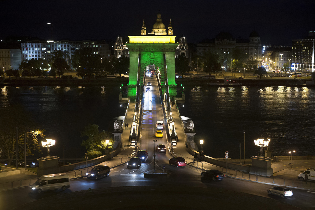 Lánchíd, Budapest (Fotó: MTI/Koszticsák Szilárd)