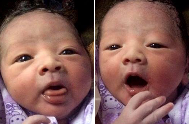 Repülőgépen szült, a légitársaságról nevezte el a babát