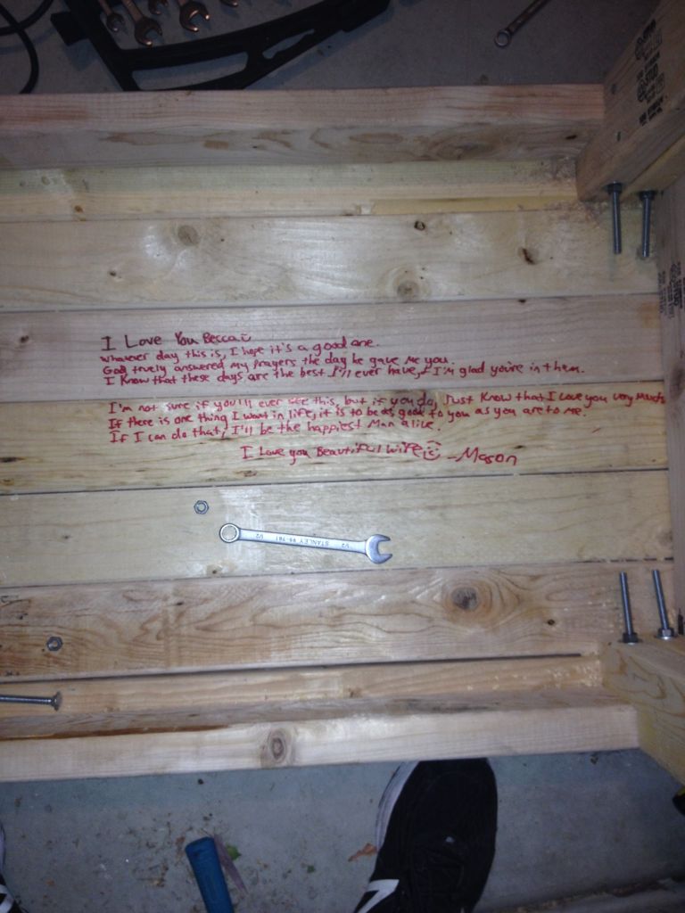 Csak férje halála után talált rá a férfi megható üzenetére