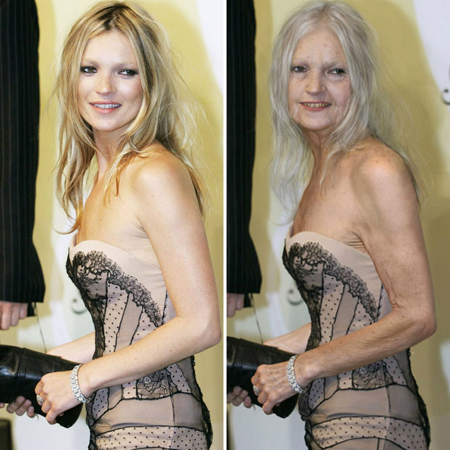 Így néznének ki kedvenc celebjeink öregen - elképesztő fotók Így néznének ki kedvenc celebjeink öregen - elképesztő fotók