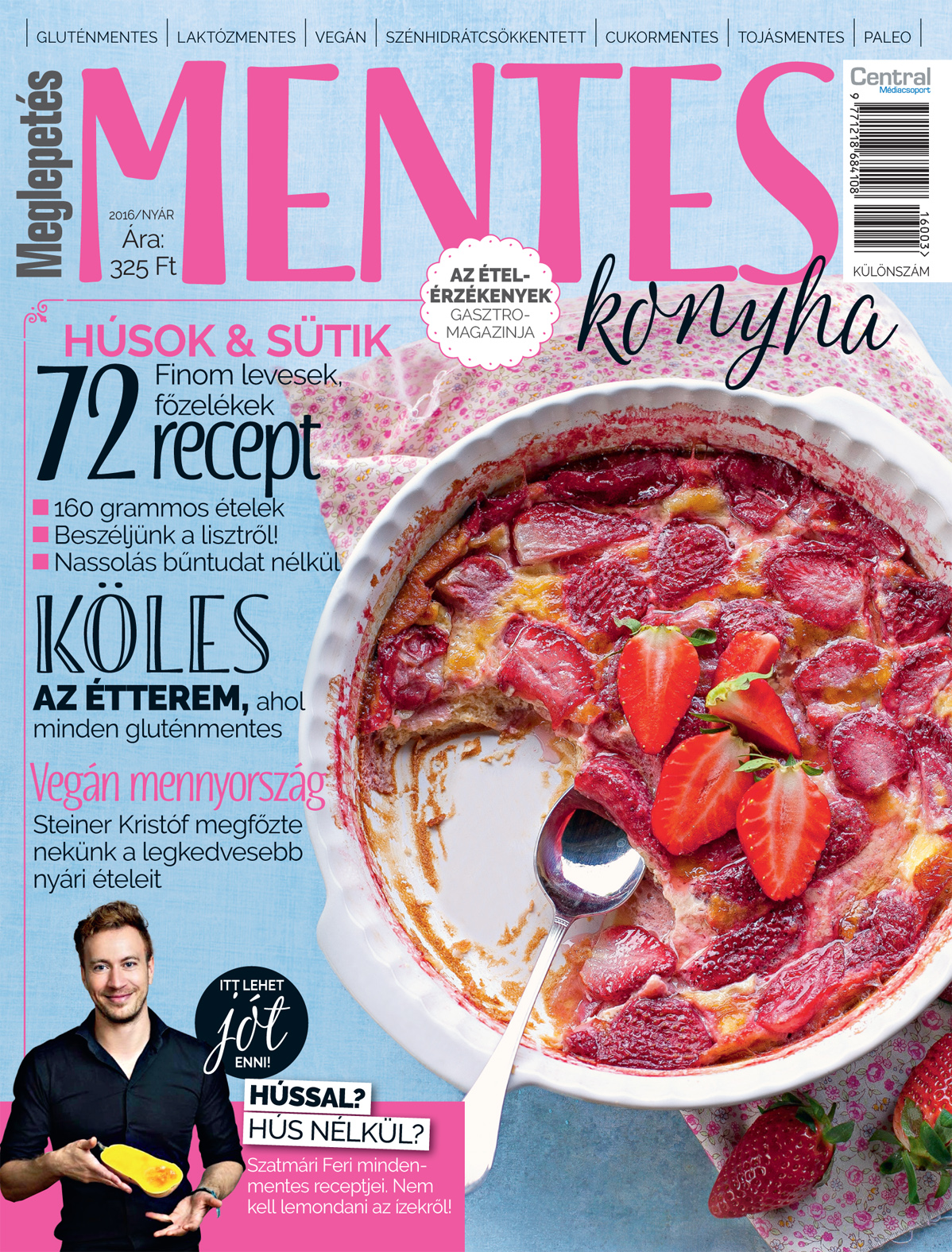 Mentes magazin: új gasztromagazin az ételérzékenyeknek