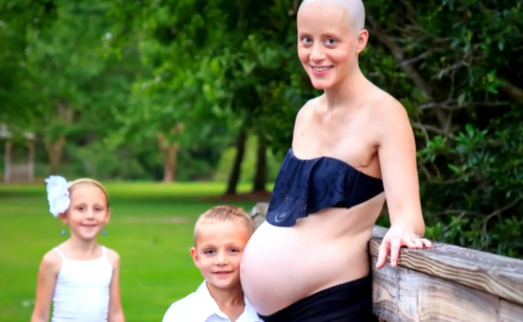 A várandóssága alatt tudta meg az anyuka, hogy mellrákja van