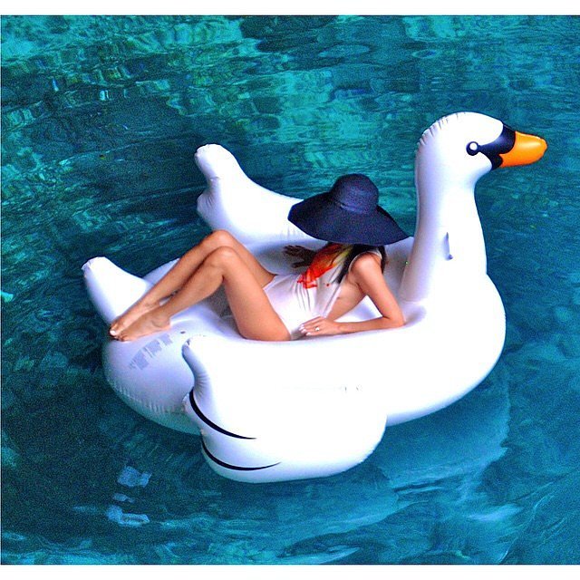 A felfújható hattyú lesz az idei nyár strand-slágere - képek