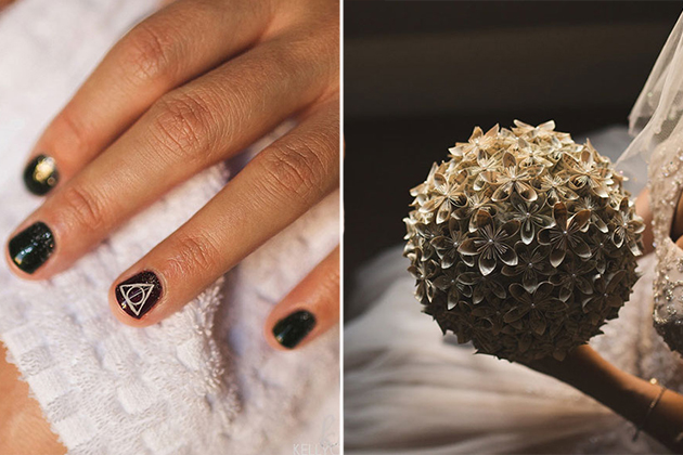 Ez a Harry Potter ihlette esküvő téged is elvarázsol - fotók Ez a Harry Potter ihlette esküvő téged is elvarázsol - fotók