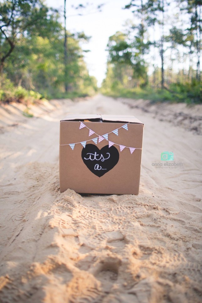 Különleges fotósorozattal fedték fel kisbabájuk nemét Különleges fotósorozattal fedték fel kisbabájuk nemét