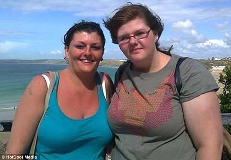 Kirsty eleinte még örült is a fogyásnak...