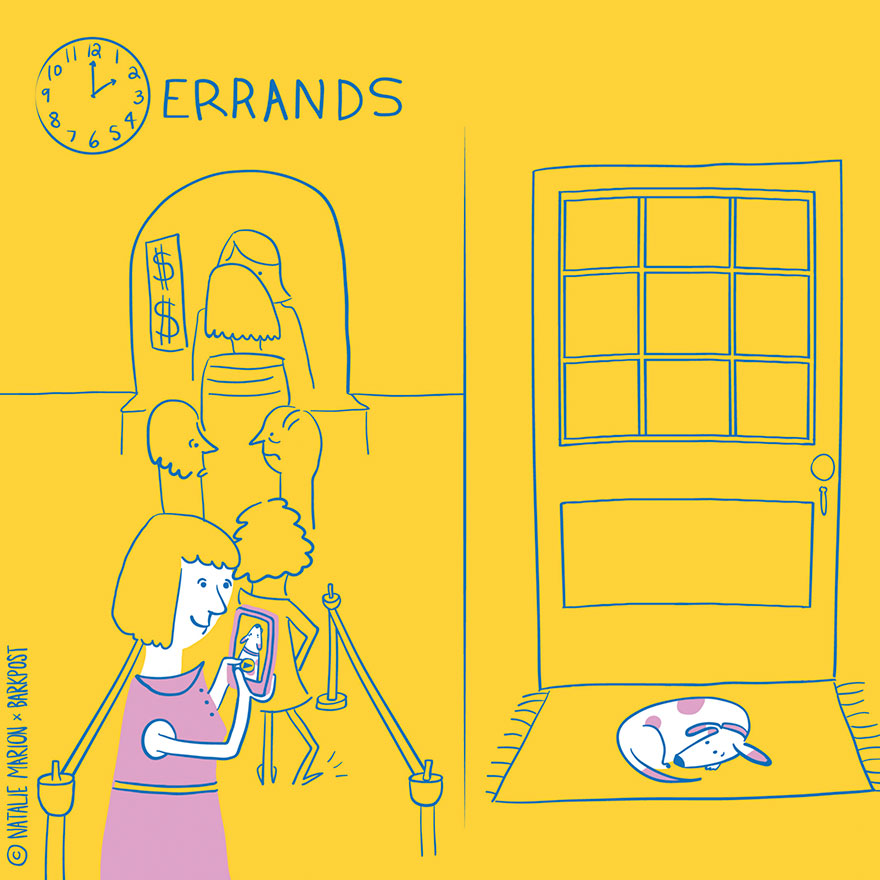 Ilyenek a kutyások mindennapjai - cuki illusztrációk