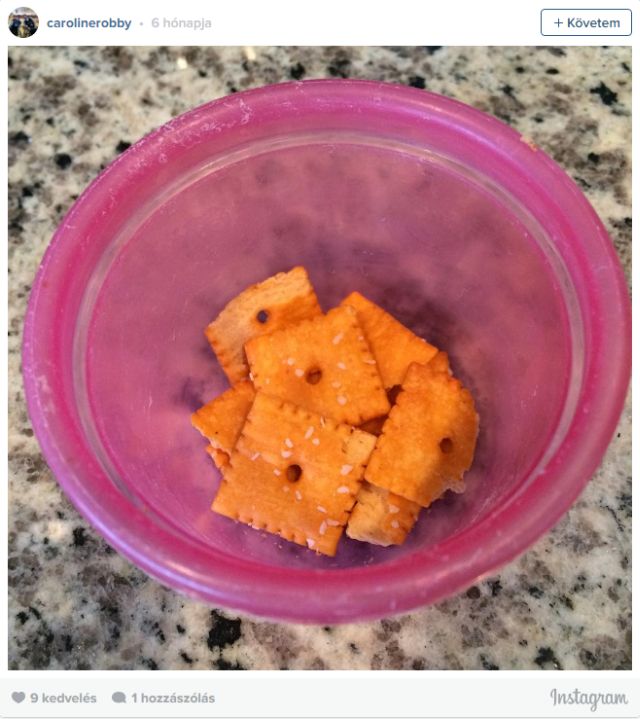 “Nem tudom megenni, mert fejjel lefelé van