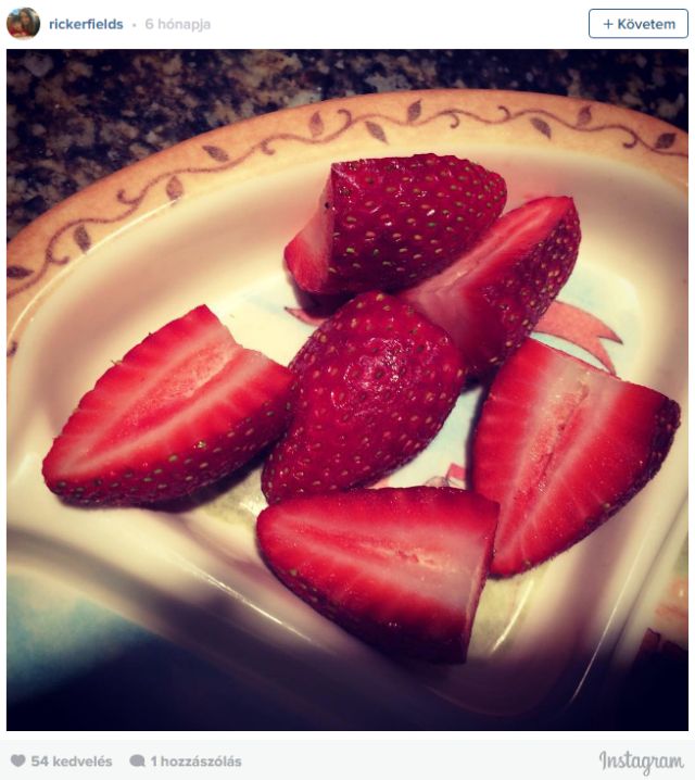 “Nem tudom megenni, mert fejjel lefelé van