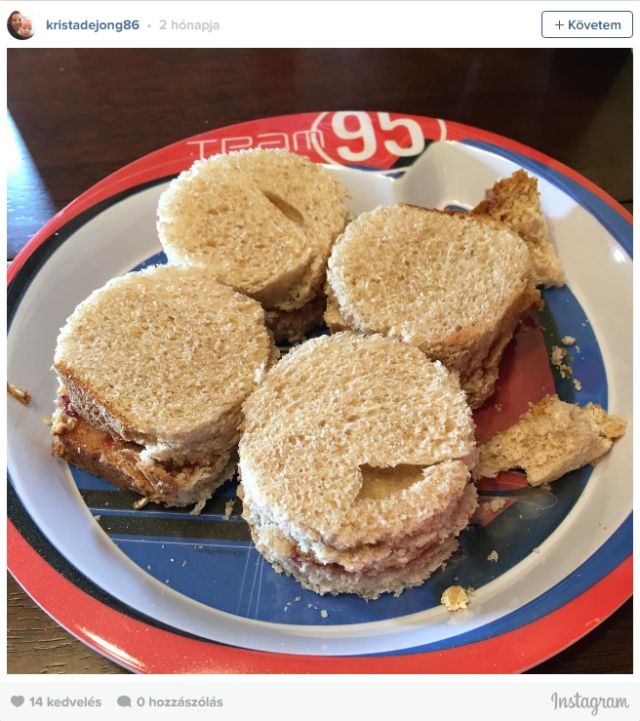 “Nem tudom megenni, mert fejjel lefelé van