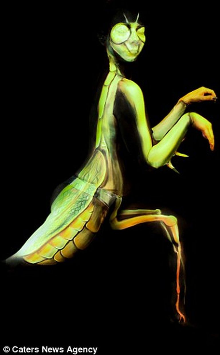 Ennél tökéletesebb testfestés talán nincs is!