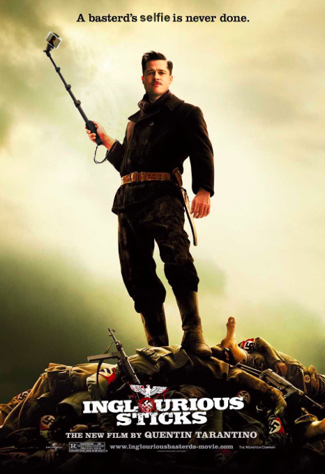 Ilyen lenne, ha a fegyvereket szelfibotok helyettesítenék a híres filmekben