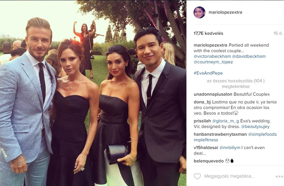 Itt van Eva Longoria esküvői albuma