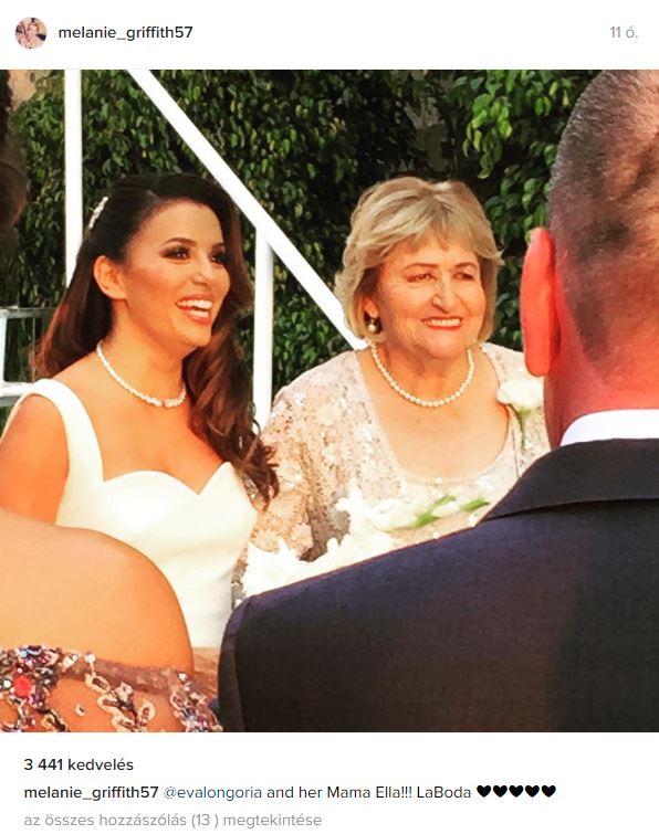 Itt van Eva Longoria esküvői albuma