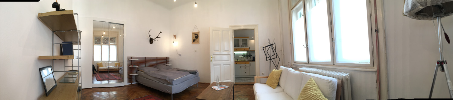 Előtte és utána: minimál pénzből alakult át a pesti kis garzon