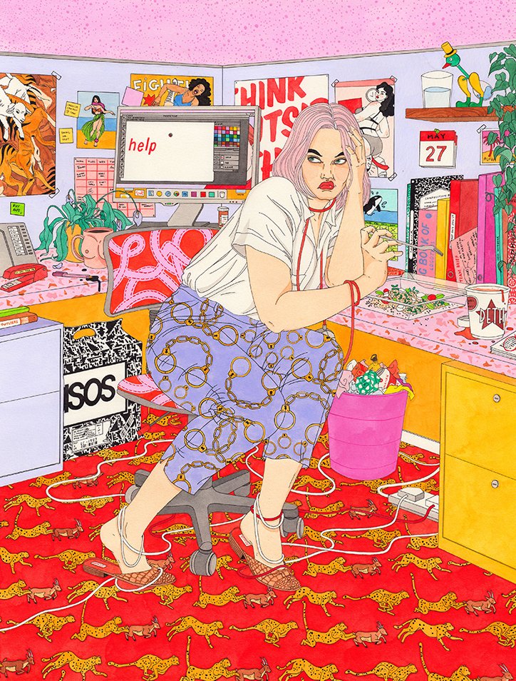 Menő rajzokkal támadja az ostoba szépségtrendeket a művész Menő rajzokkal támadja az ostoba szépségtrendeket a művész