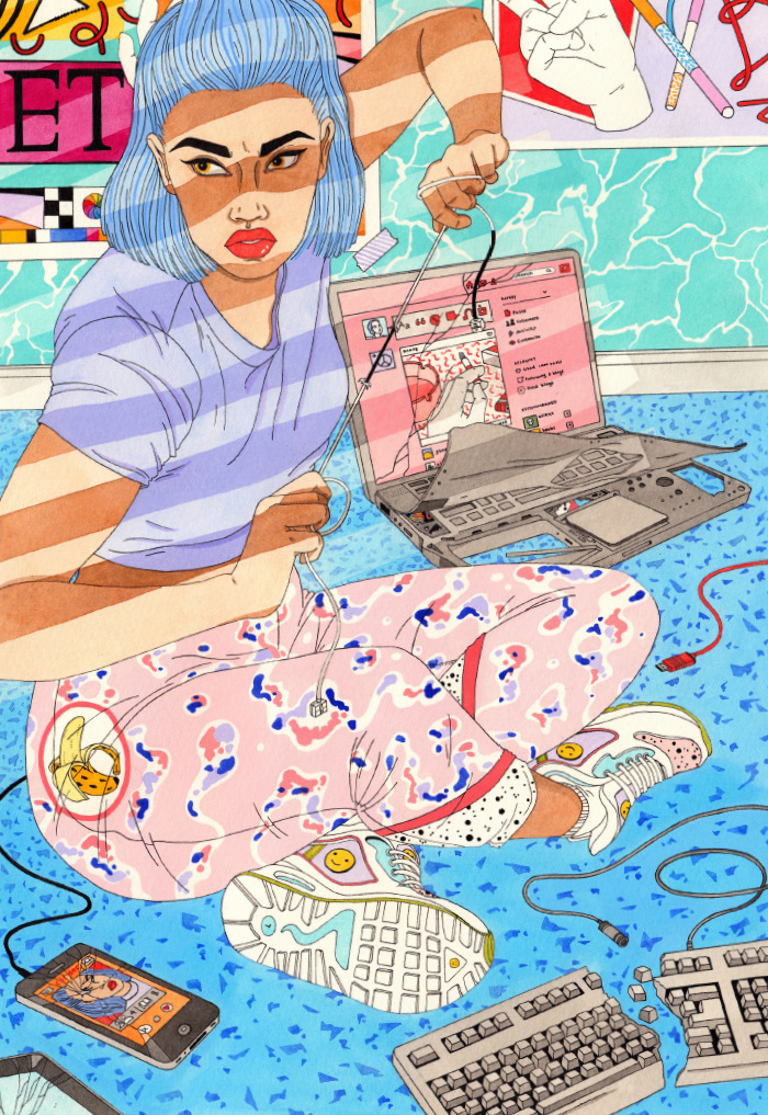 Menő rajzokkal támadja az ostoba szépségtrendeket a művész Menő rajzokkal támadja az ostoba szépségtrendeket a művész