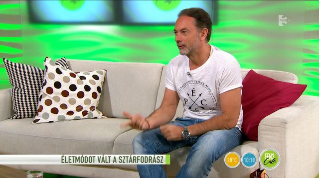 Zsidró Tamás 25 kilót fogyott