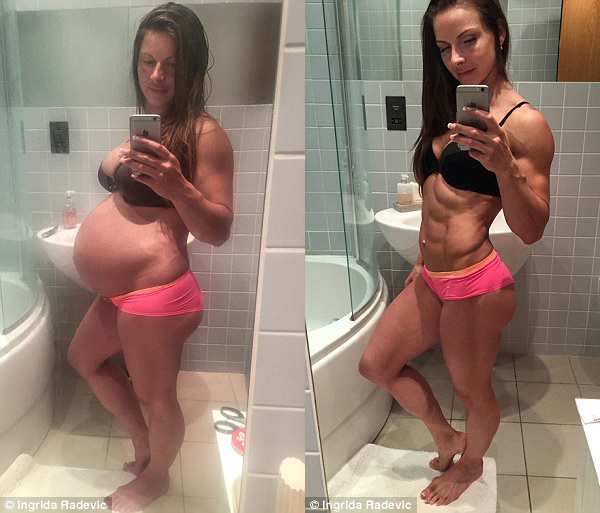 11 hónappal a szülés után fitneszversenyt nyert az anyuka 11 hónappal a szülés után fitneszversenyt nyert az anyuka