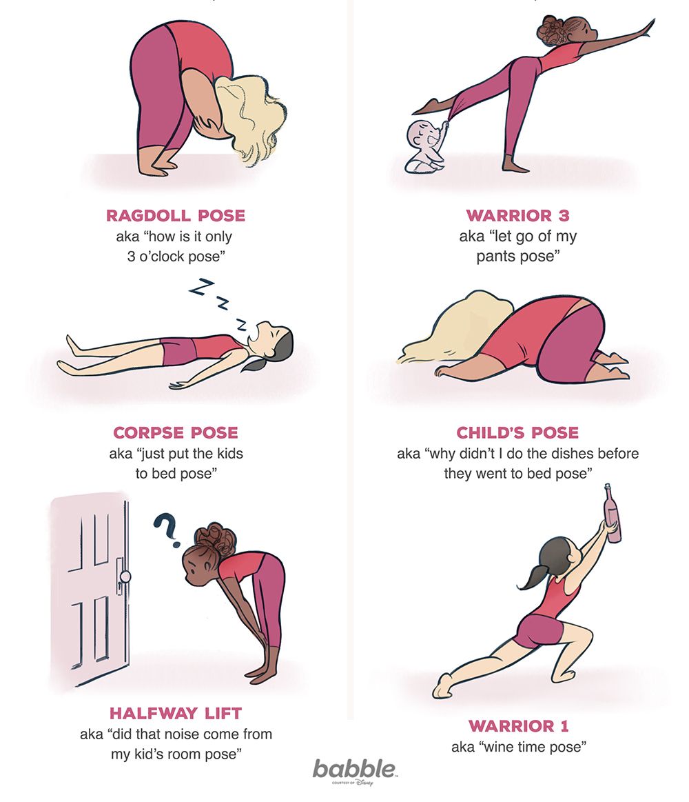 10 jógapóz, amit anyaként észrevétlenül minden nap elkövetsz