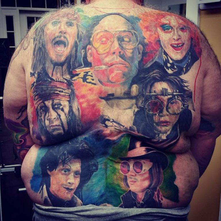 Johnny Depp a fontosabb szerepeiben