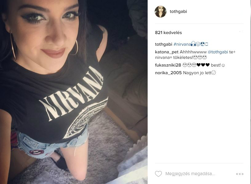 Tóth Gabi smink nélkül, de csak a dekoltázsát látod - fogadjunk