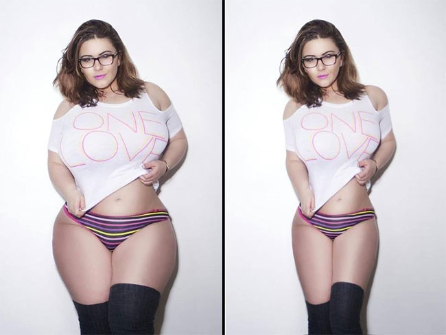 Nézd meg magad vékonyan - photoshop segít belevágni a fogyókúrába