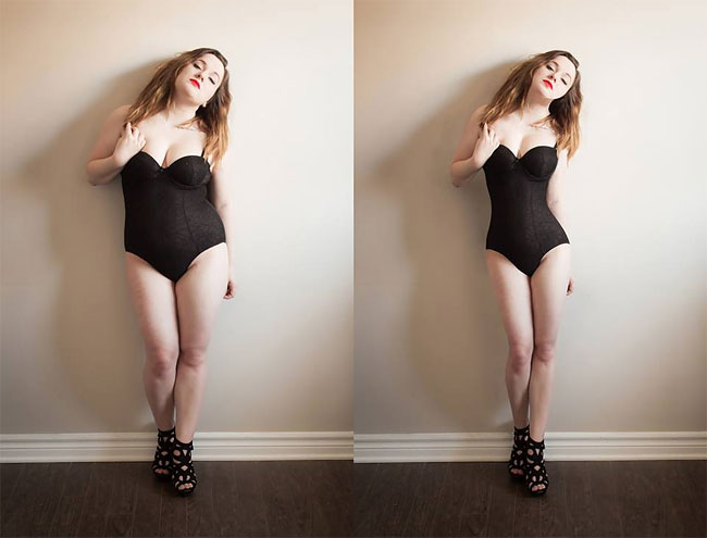 Nézd meg magad vékonyan - photoshop segít belevágni a fogyókúrába