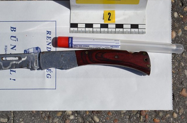 Késsel rabolt egy 13 éves gyerek Győrben