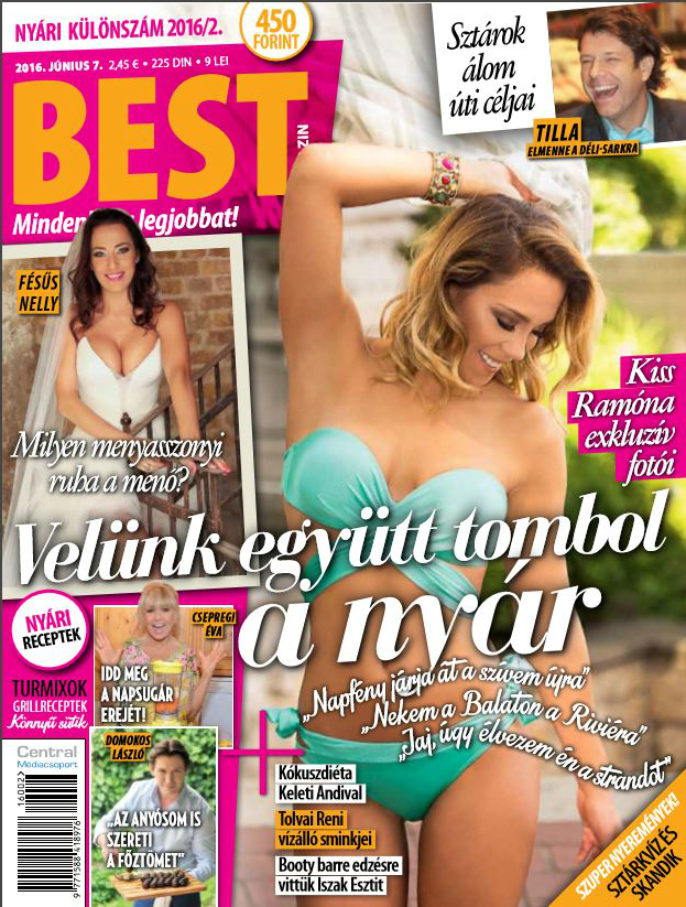 Kiss Ramóna bikiniben pózolt a magazinnak Kiss Ramóna bikiniben pózolt a magazinnak