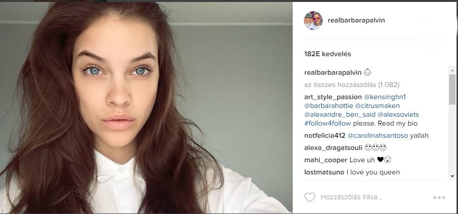 Csupaszon is gyönyörű Palvin Barbara Csupaszon is gyönyörű Palvin Barbara