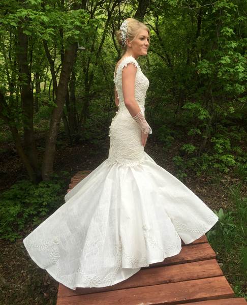 Nem fogod elhinni, miből készültek ezek a csodás menyasszonyi ruhák