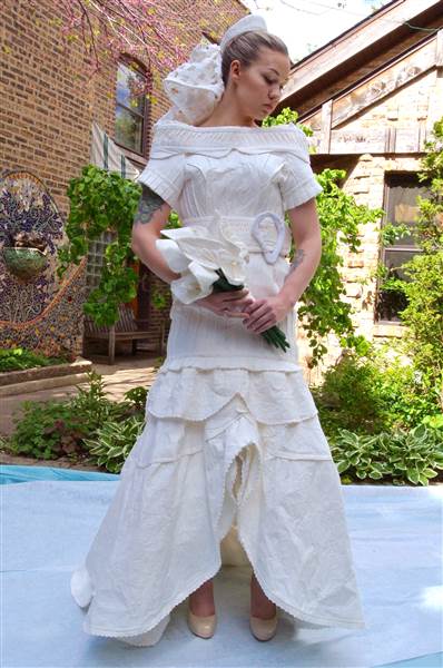 Nem fogod elhinni, miből készültek ezek a csodás menyasszonyi ruhák