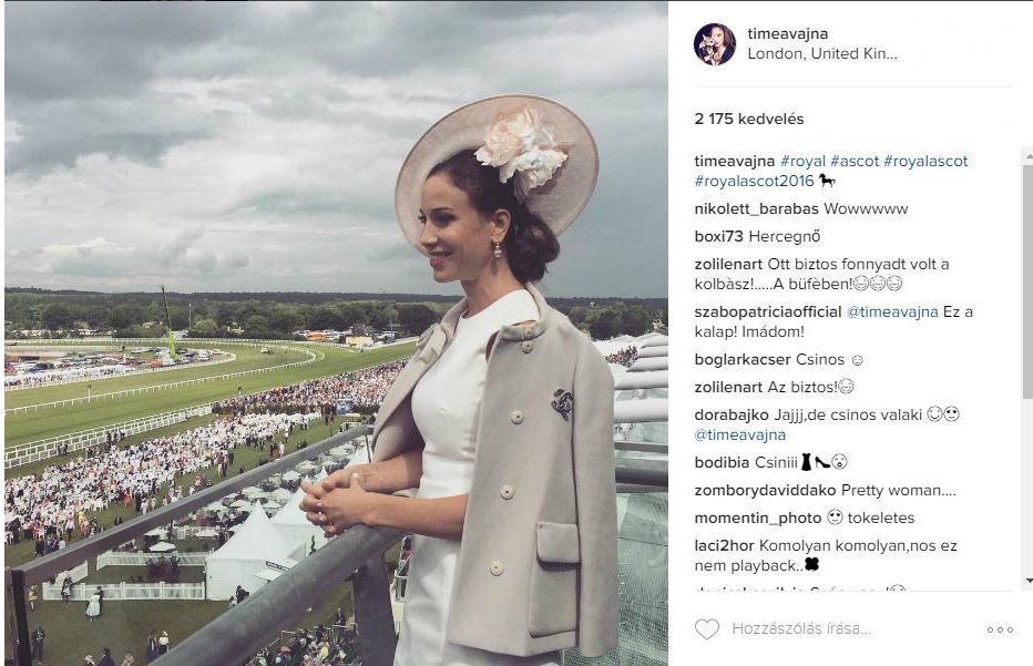 Vajna Tímea tiszta Katalin hercegné a derbyn 