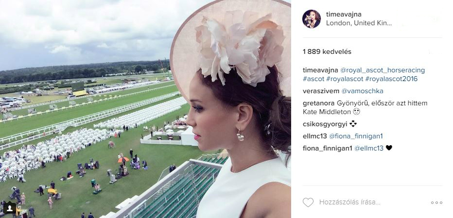 Vajna Tímea tiszta Katalin hercegné a derbyn 