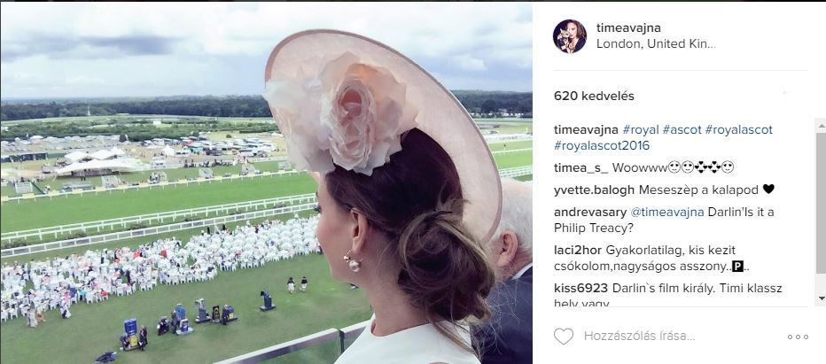 Vajna Tímea tiszta Katalin hercegné a derbyn 
