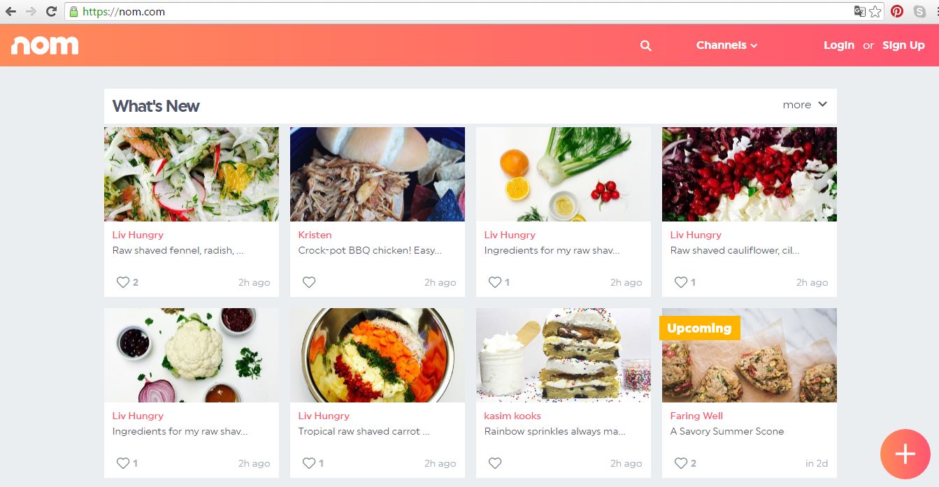 A szakácskönyvek ideje lejárt? A YouTube és a nom.com
