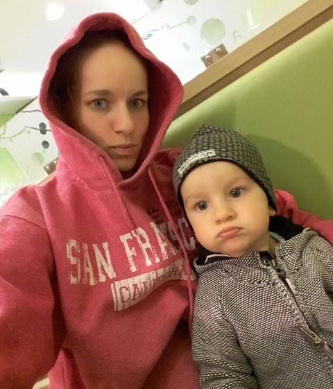 Szülés után a kisbabájával készült fel a riói olimpiára, Erdélyi Zsófia maratoni futó