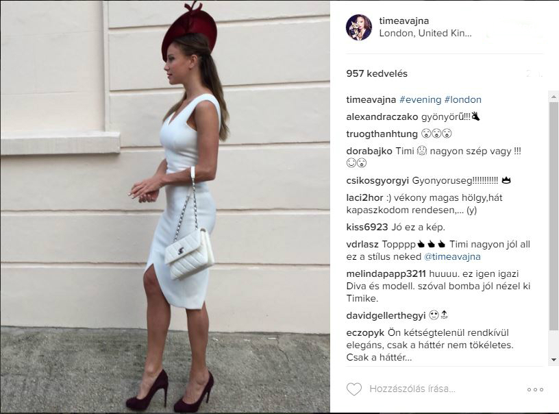 Semmi, csak Vajna Tímea elment vásárolni Londonban Semmi, csak Vajna Tímea elment vásárolni Londonban
